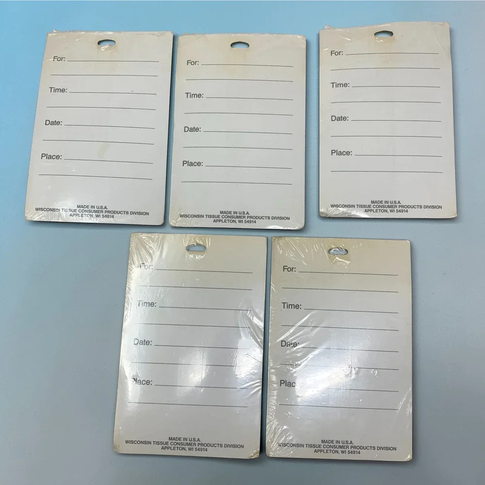 Lot of 5 Vintage 1980's-90's Party Invitations Sealed Fresh Look Memphis Design